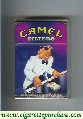 Camel Collectors Packs 9 Filters cigarettes hard box